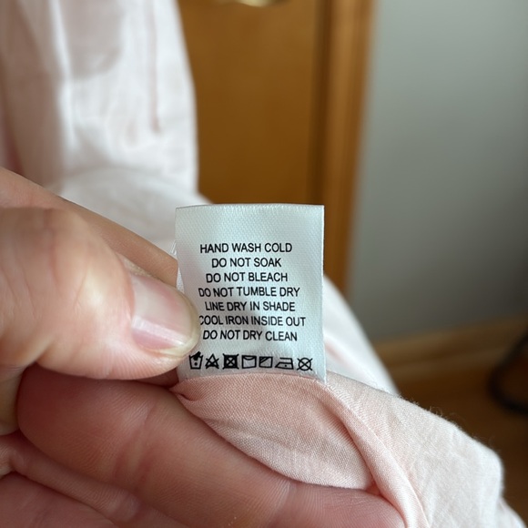 L’Academie The Kiyama Maxi Dress in Petal Pink small - Picture 7 of 10